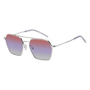 New HUGO BOSS Silver Square BOSS 1533/S 010YU Sunglasses Women